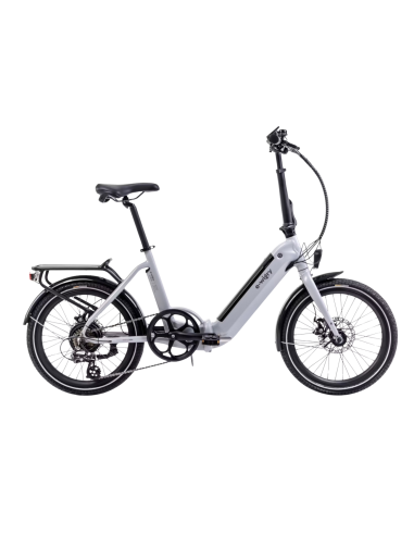 Sulankstomas elektrinis dviratis ROMET E-Wigry 1.0, sidabrinis