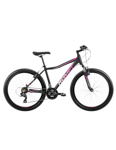 Vaikiškas dviratis ROMET Jolene 6.0, 26" juodas-rožinis (S)