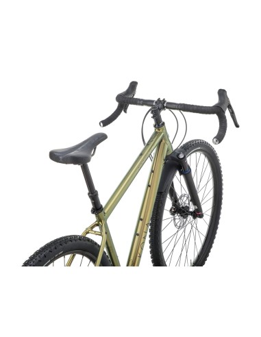 Žvyrkelis dviratis KONA Ouroboros AL, blizgus metalinis Turismo alyvuogių spalvos (žalias) (XL)
