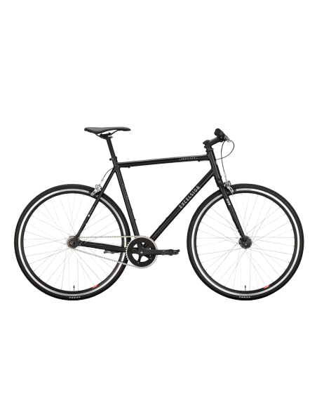 Fixie EXCELSIOR Snatcher, juodas (M)
