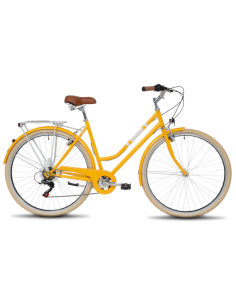 Dviratis ROMET Vintage Classic 1.0 D, geltonas (L)