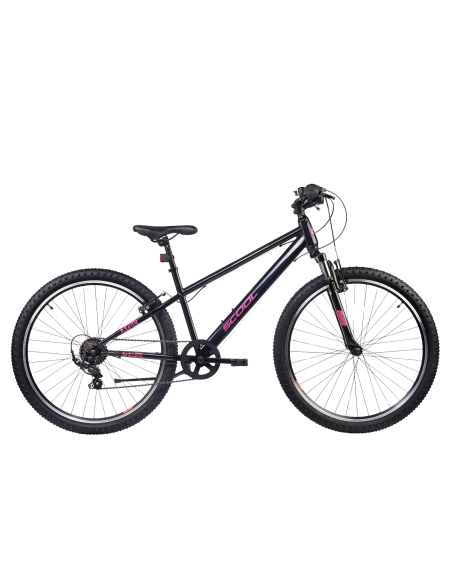 Vaikiškas dviratis S'COOL Xroc, 26" oksiduotas/rožinis