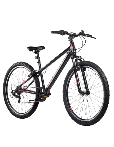Vaikiškas dviratis S'COOL Xroc, 26" oksiduotas/rožinis