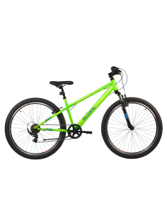 Vaikiškas dviratis S'COOL Xroc, 26" neoninės žalios/vandenyno spalvos