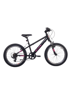 Vaikiškas dviratis S'COOL Xroc, 20" oksiduotas/rožinis
