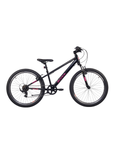 Vaikiškas dviratis S'COOL Xroc, 24" oksiduotas/rožinis