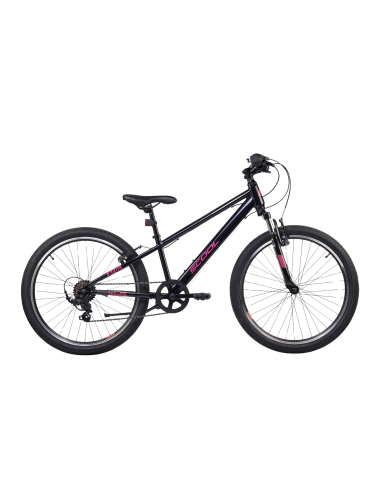 Vaikiškas dviratis S'COOL Xroc, 24" oksiduotas/rožinis