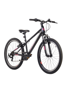 Vaikiškas dviratis S'COOL Xroc, 24" oksiduotas/rožinis 2