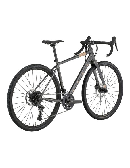Žvyrkelis KONA Libre (2026) blizgus metalinis anglies pluošto (XS)