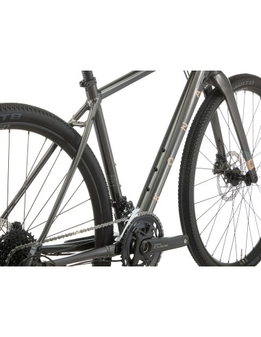 Žvyrkelis KONA Libre (2026) blizgus metalinis anglies pluošto (L)
