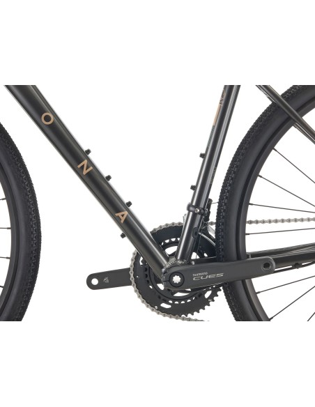 Žvyrkelis KONA Libre (2026) blizgus metalinis anglies pluošto (XL)