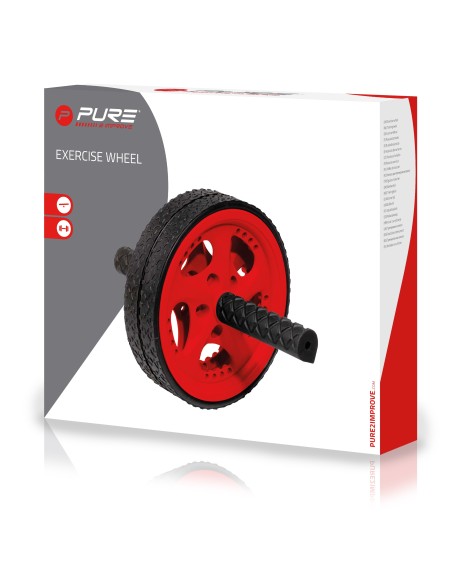 Dvigubas ratukas pilvo presui Pure2improve