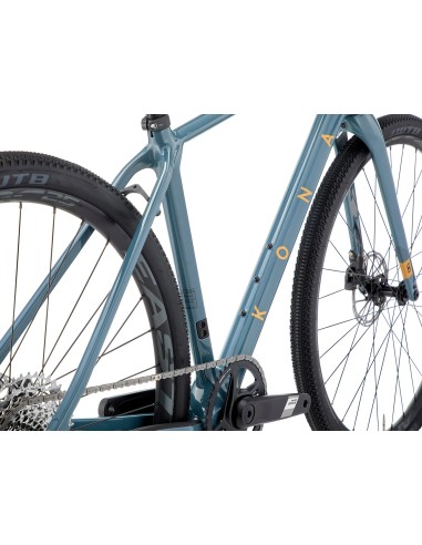 Žvyrkelis KONA Libre CR, blizgus pilkas (XL)