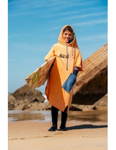 ALL-IN Junior Poncho Kai Surf Apricot – Pončas vaikams (9-15 m.)