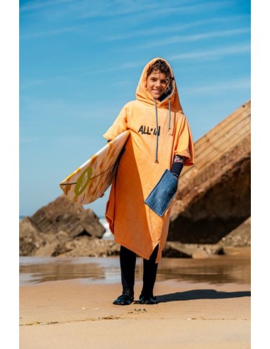 ALL-IN Junior Poncho Kai Surf Apricot – Pončas vaikams (9-15 m.)