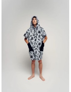 Surf pončai ir nardymo gobtuvai |ALL-IN Junior Poncho Kai – Pončas jaunuoliams (9-15 m.)