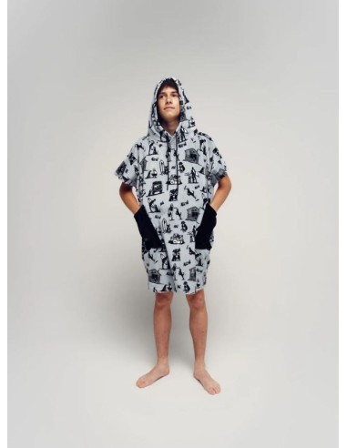 Surf pončai ir nardymo gobtuvai |ALL-IN Junior Poncho Kai – Pončas jaunuoliams (9-15 m.)