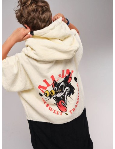ALL-IN Children's Poncho Bad Cat – Pončas vaikams (6-9 m.)