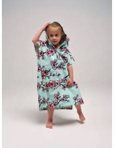 ALL-IN Children's Poncho Cherry Tree – Pončas vaikams (3-6 m.)