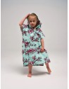 ALL-IN Children's Poncho Cherry Tree – Pončas vaikams (3-6 m.)