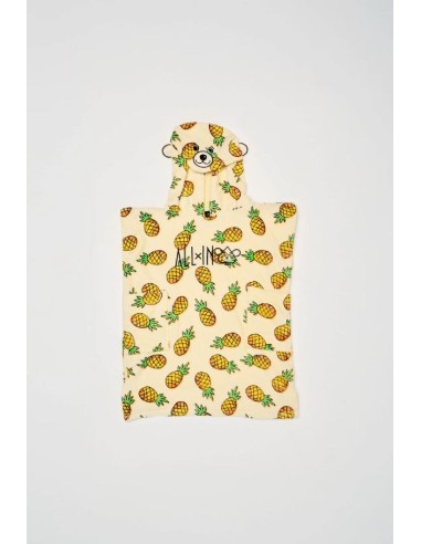 ALL-IN Children's Poncho Pineapple – Pončas vaikams (3-6 m.) wave hawaii gobtuvas