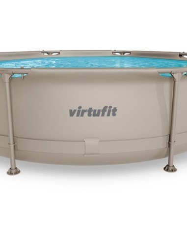 VirtuFit apvalus baseinas - 305 cm - smėlio spalvos - be siurblio