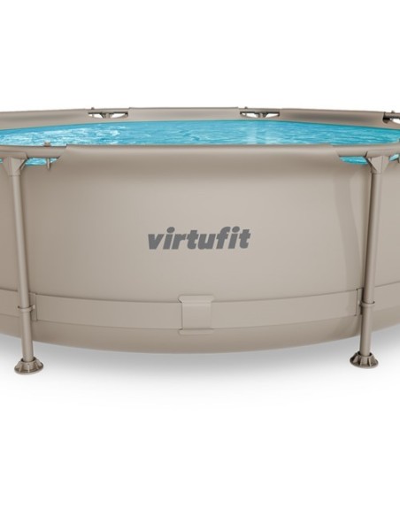 VirtuFit apvalus baseinas - 305 cm - smėlio spalvos - be siurblio
