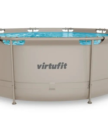 VirtuFit apvalus baseinas - 366 cm - smėlio spalvos - be siurblio