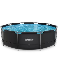 VirtuFit apvalus baseinas - 366 cm - antracito spalvos - be siurblio 2
