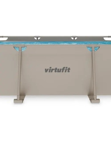 VirtuFit stačiakampis baseinas - 300 × 210 cm - smėlio spalvos - be si
