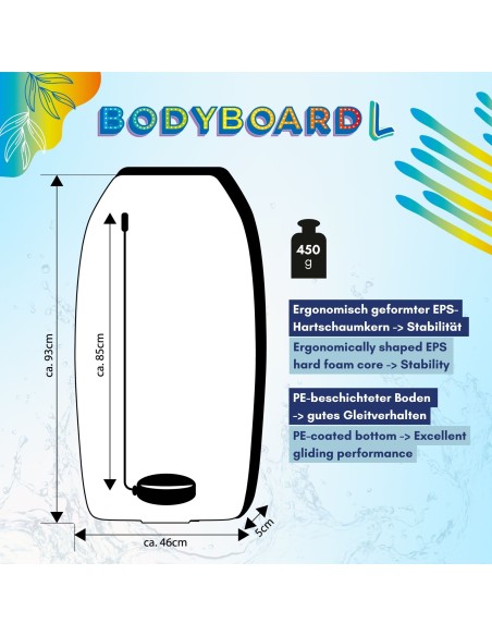 Mini banglentė  Schildkröt "BODYBOARD L"