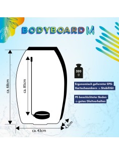 Mini banglentė  Schildkröt "BODYBOARD M" 2