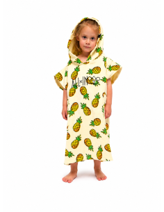 ALL-IN Children's Poncho Pineapple – Pončas vaikams (3-6 m.) wave hawaii gobtuvas