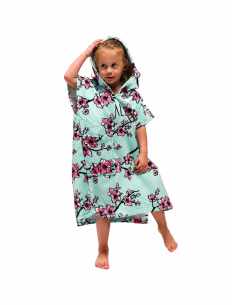 ALL-IN Children's Poncho Cherry Tree – Pončas vaikams (3-6 m.)wave hawaii gobtuvas