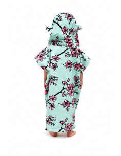 ALL-IN Children's Poncho Cherry Tree – Pončas vaikams (3-6 m.)wave hawaii gobtuvas 2