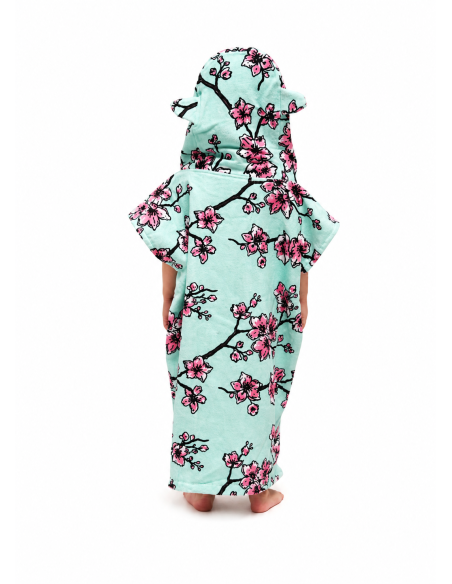 ALL-IN Children's Poncho Cherry Tree – Pončas vaikams (3-6 m.)wave hawaii gobtuvas