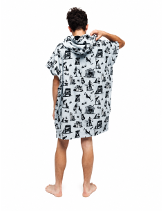 Surf pončai ir nardymo gobtuvai |ALL-IN Junior Poncho Kai – Pončas jaunuoliams (9-15 m.) 2