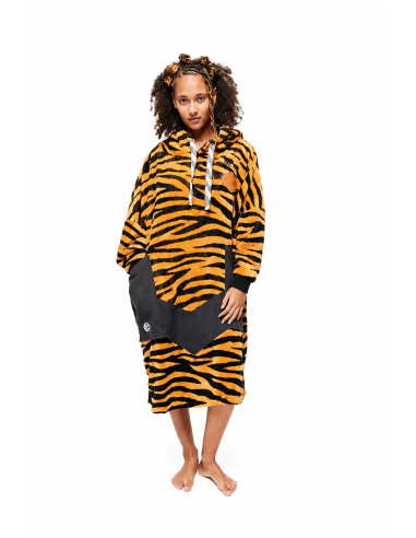 ALLxIN  pončas-gobtuvas ilgomis rankovėmis „Jacquard Zebra“