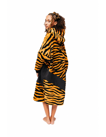 ALLxIN  pončas-gobtuvas ilgomis rankovėmis „Jacquard Zebra“