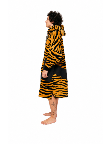 ALLxIN  pončas-gobtuvas ilgomis rankovėmis „Jacquard Zebra“