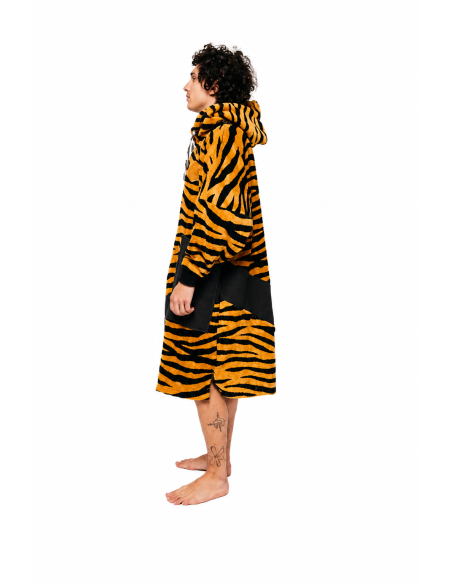 ALLxIN  pončas-gobtuvas ilgomis rankovėmis „Jacquard Zebra“