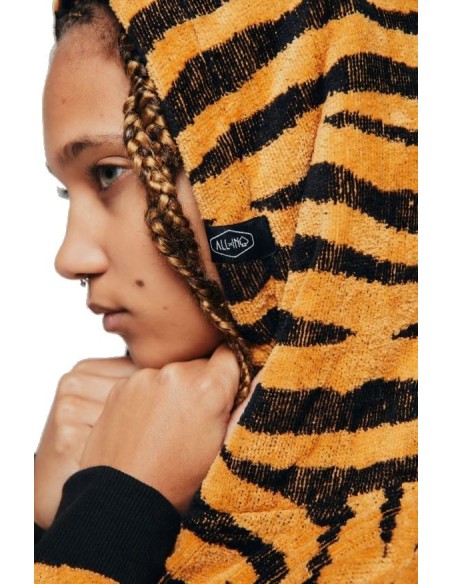 ALLxIN  pončas-gobtuvas ilgomis rankovėmis „Jacquard Zebra“