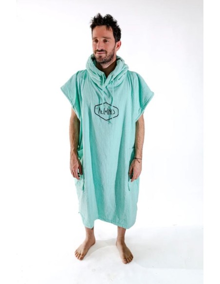 Surf pončai ir nardymo gobtuvai | Persirengimo pončai |Klasikinis ALLxIN pončas Aqua wave hawaii gobtuvas