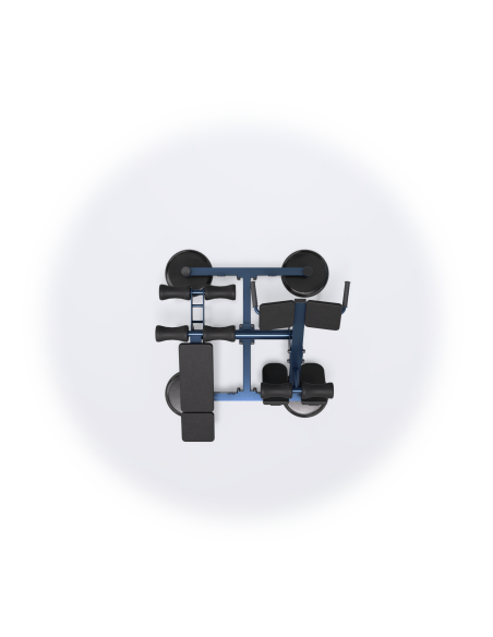 Treniruoklis Streetbarbell - Preso/Nugaros suolas