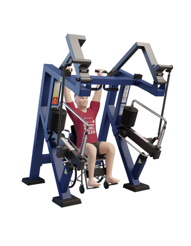 Streetbarbell MB 7.29.3 - Preso suolas sėdint su svorių bloku