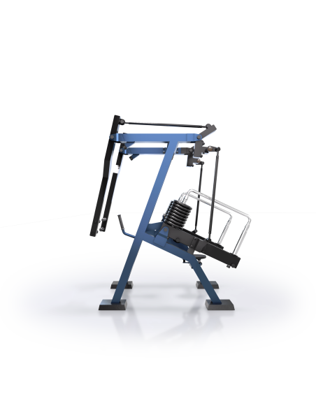 Streetbarbell MB 7.37.3 - Nugaros trauka sėdint su svorių bloku