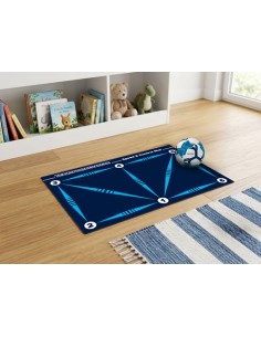 Futbolo kojų koordinacijos ir vikrumo lavinimo kilimėlis  (60x90 cm) 2