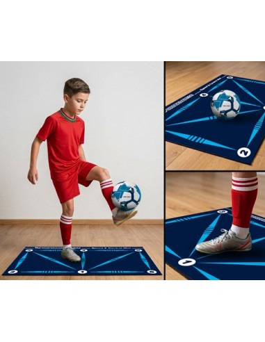 Football foot coordination and agility training mat (60x90 cm)