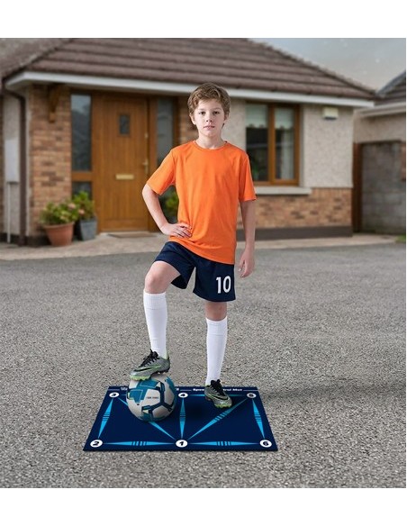 Football foot coordination and agility training mat (60x90 cm)