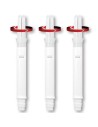 L-Style L-Shaft Straight Silent Spin – besisukantys smiginio koteliai (White)